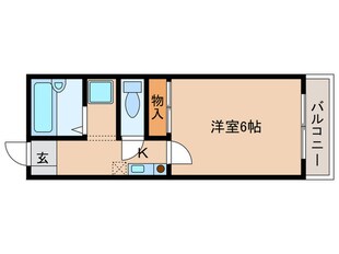 竹内ハイツの物件間取画像